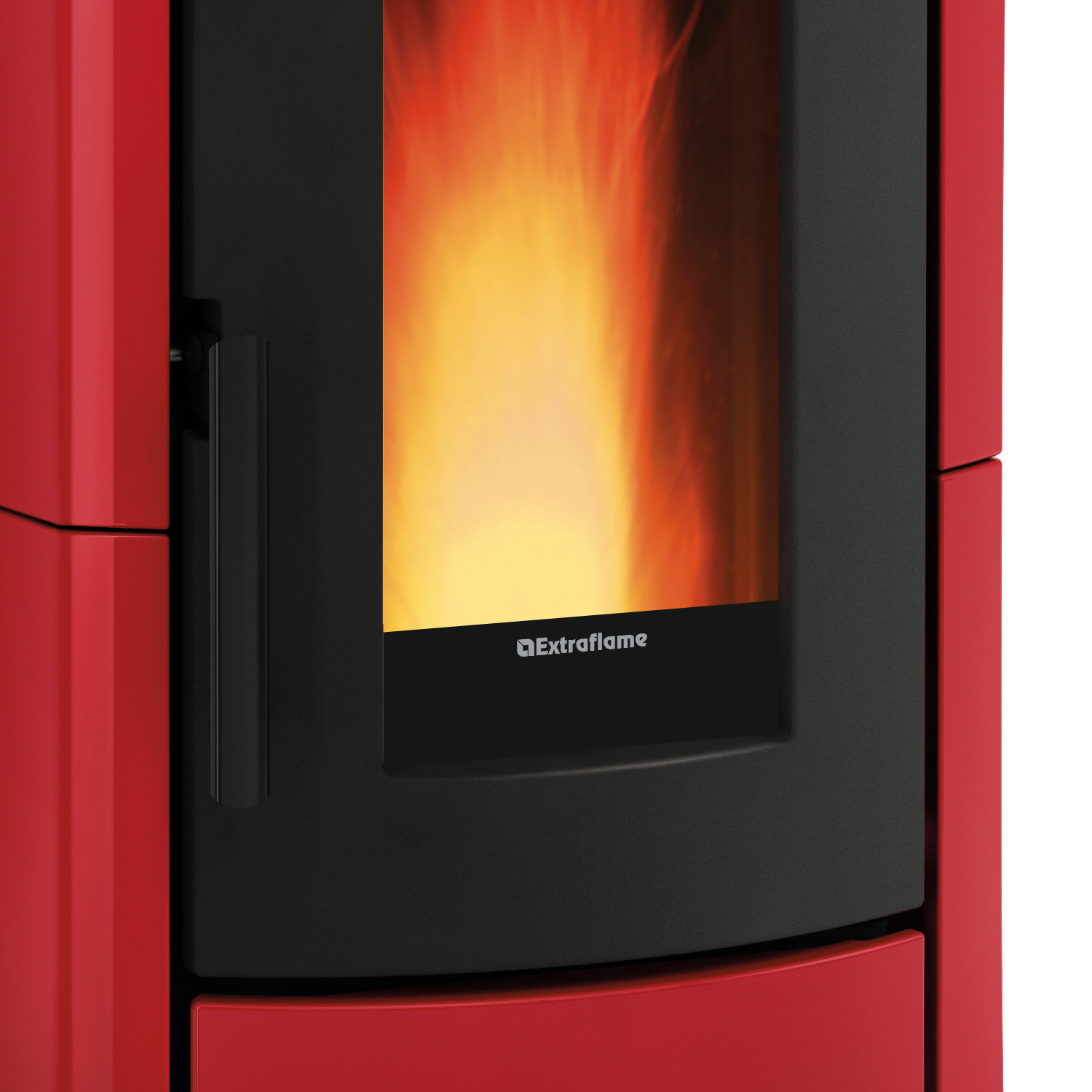 Extraflame Evolution Line Terry Plus poêle à granulés Majolika Bordeaux