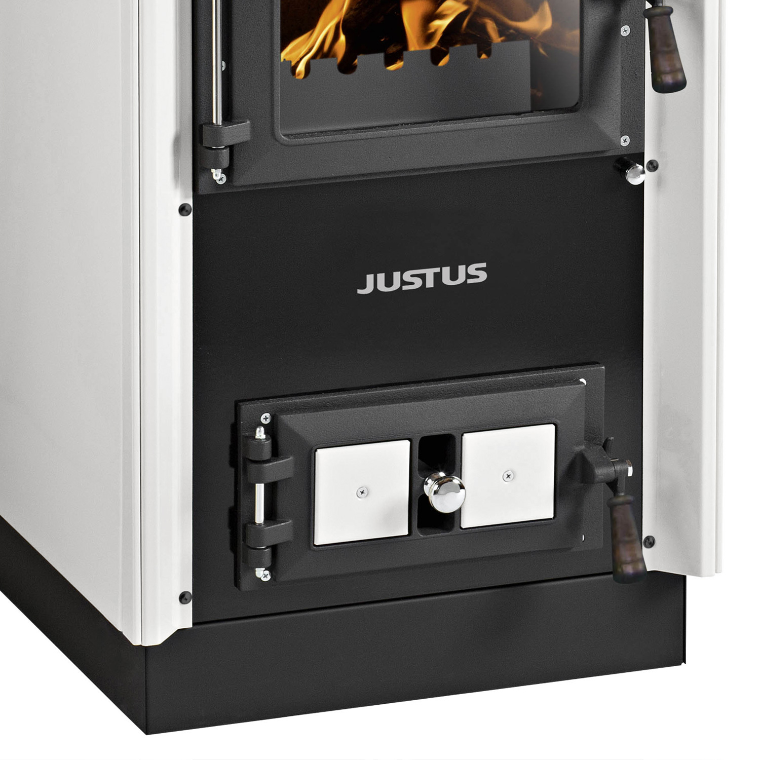 Justus Rustico-50 2.0 Poêle de cuisine Blanc