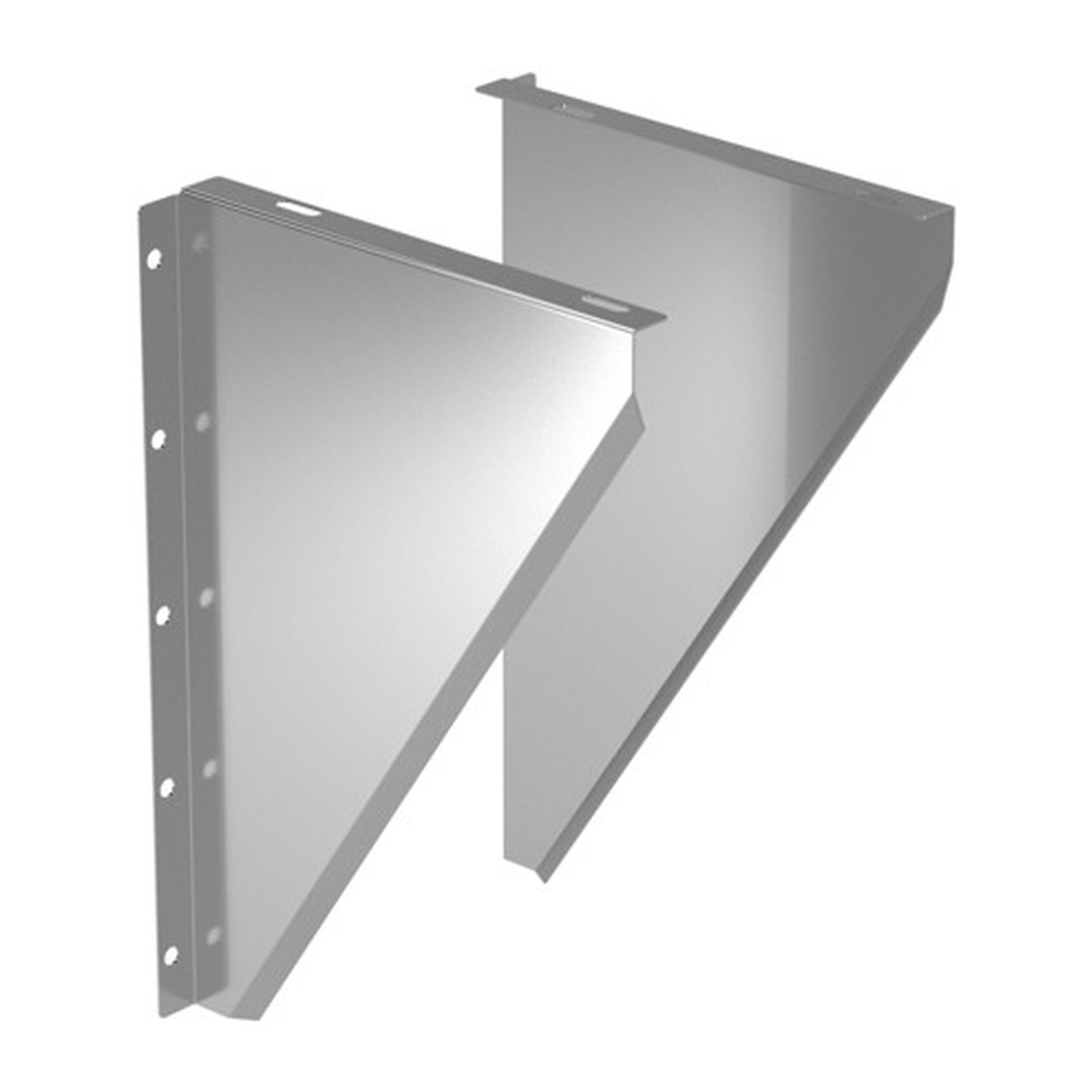 Schiedel équerres de console pour montage mural Ø130 mm brillant