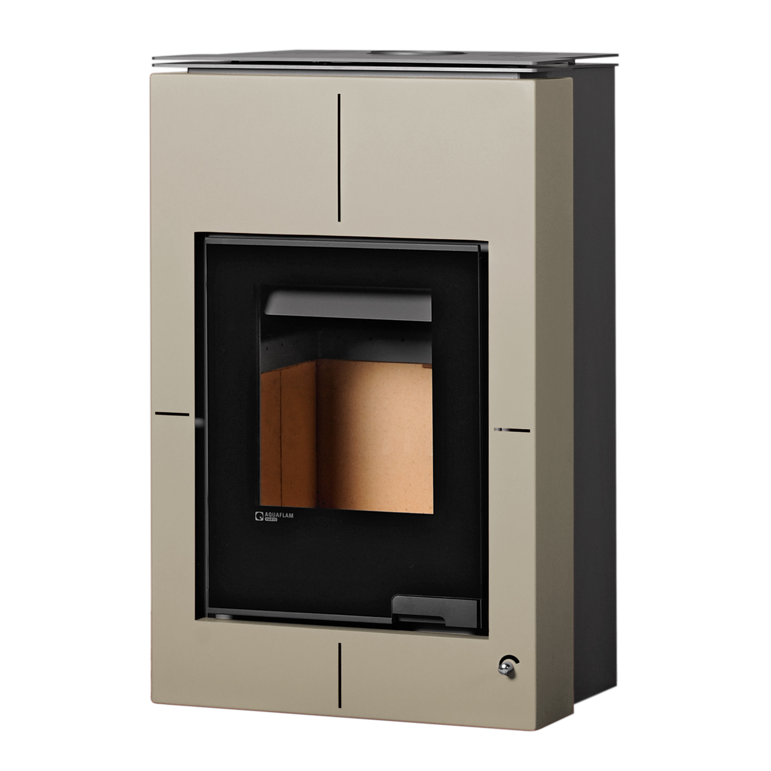 Poêle à bois Aquaflam Vario Saporo Olive
