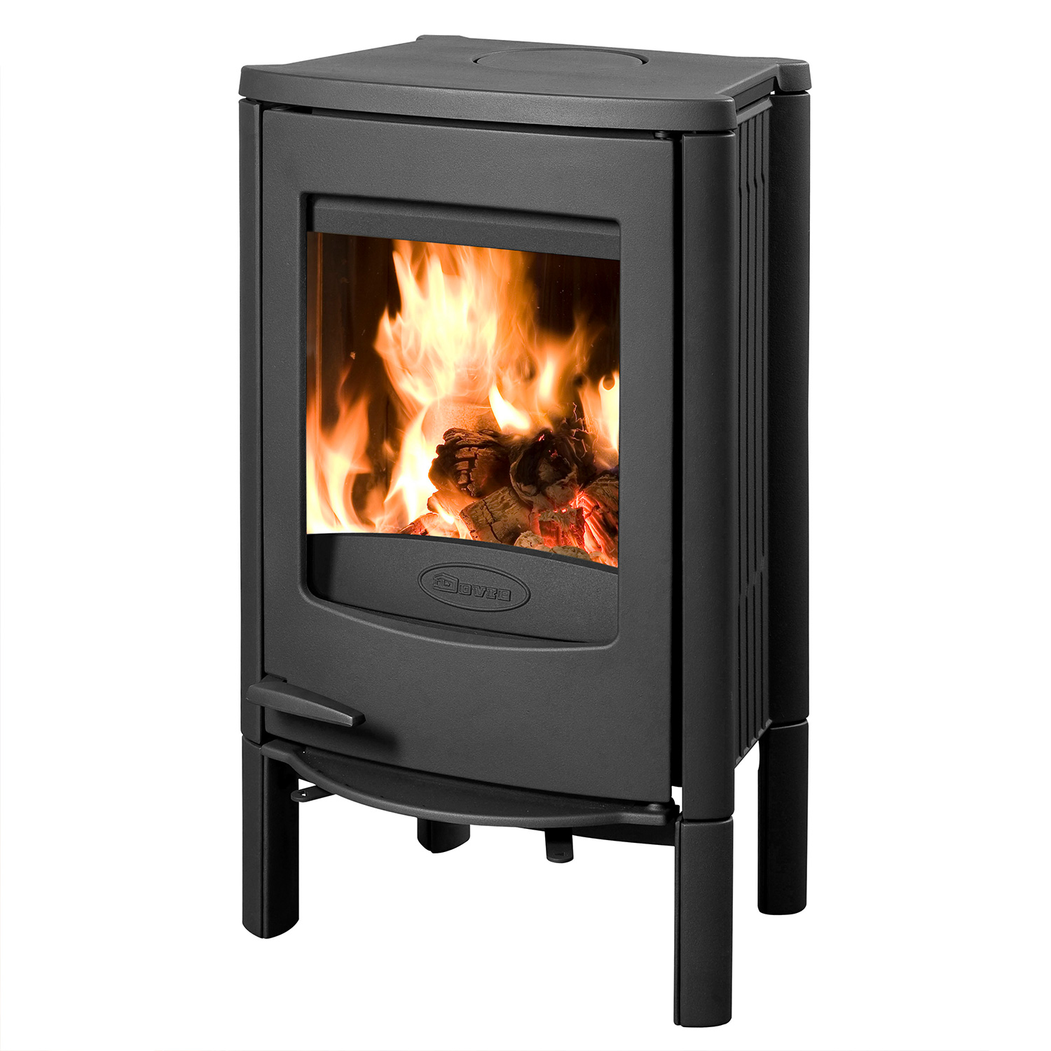 Dovre Astro 2/L Poêle à bois en acier noir, modèle 2