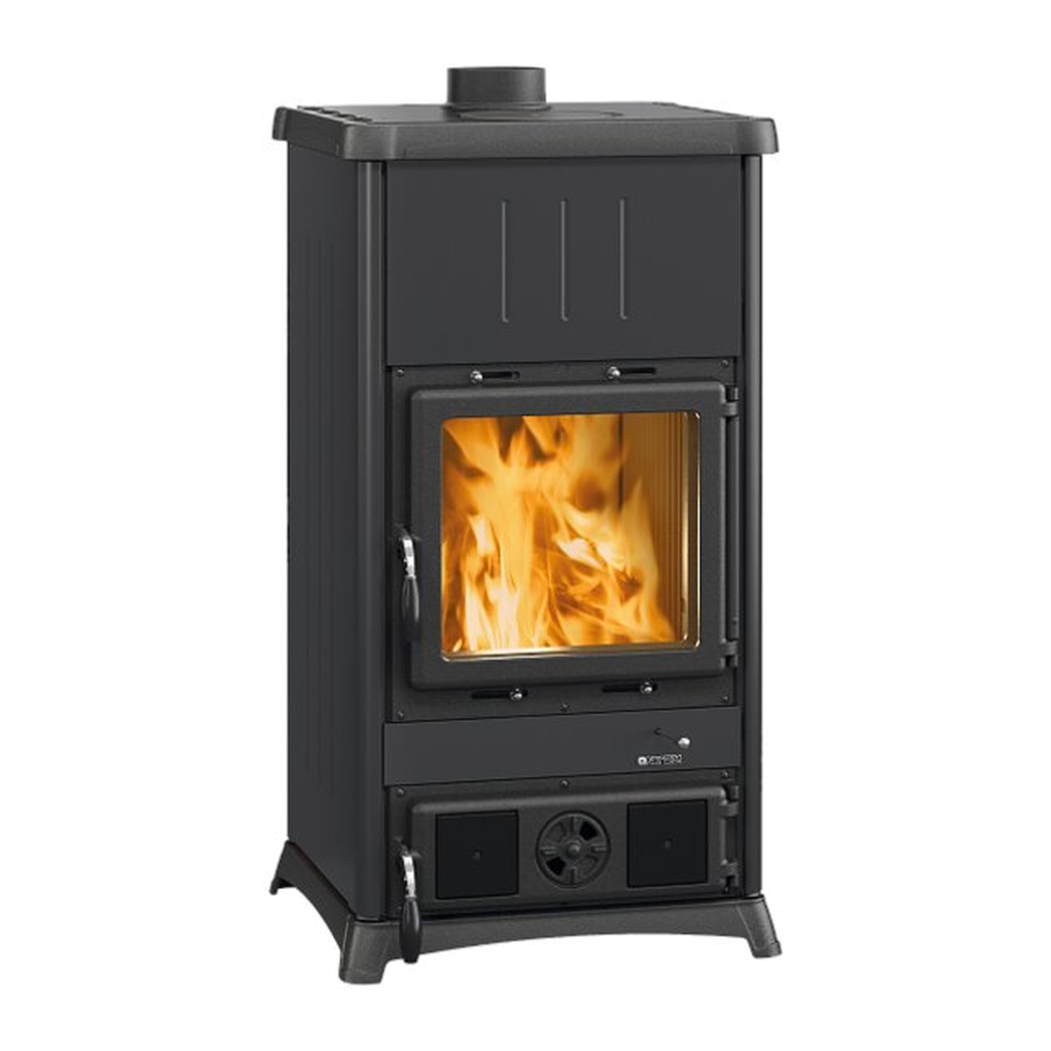 La Nordica FEDORA.16 STEEL - Anthracite Noir poêle à bois