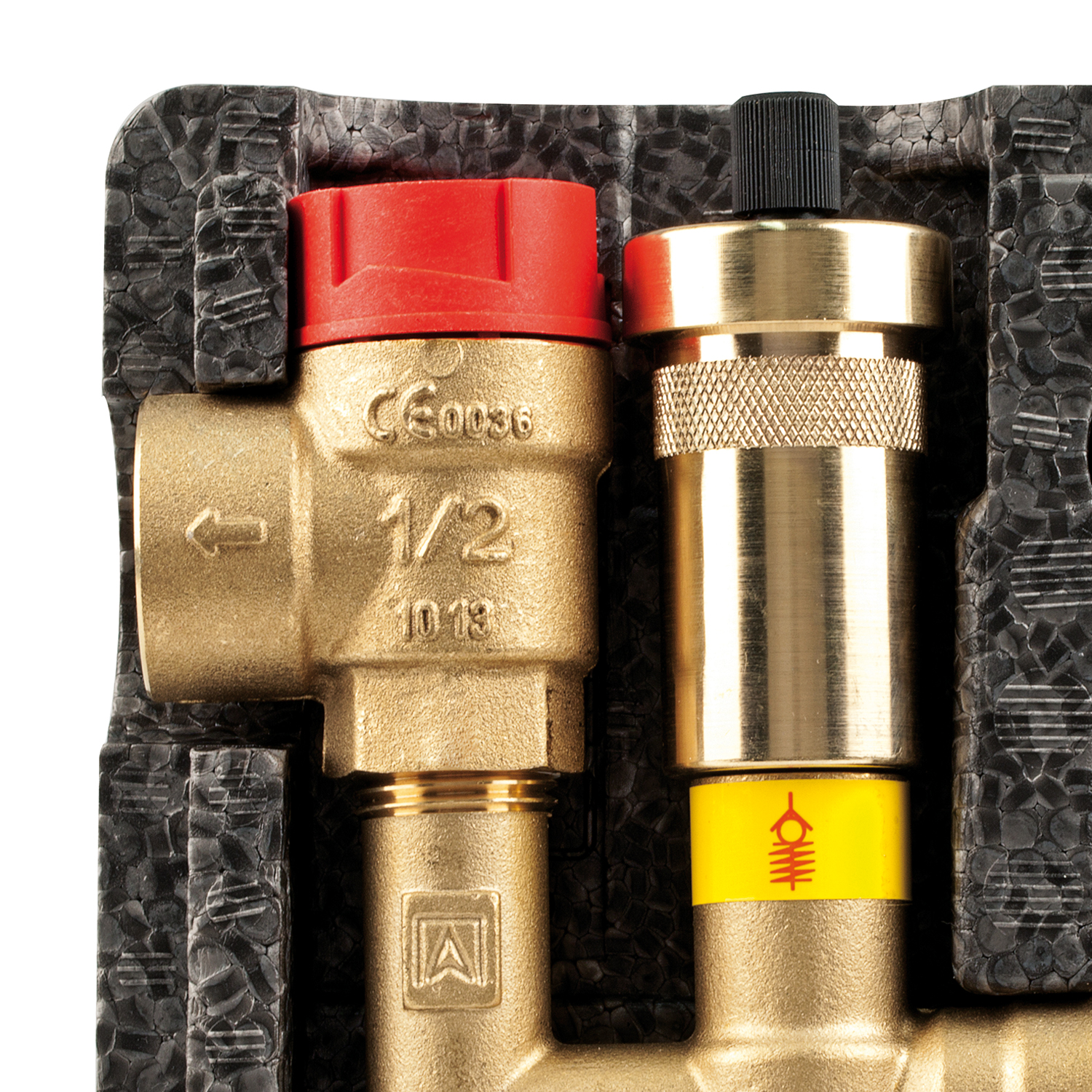 Groupe de sécurité de chaudière Afriso KSG mini