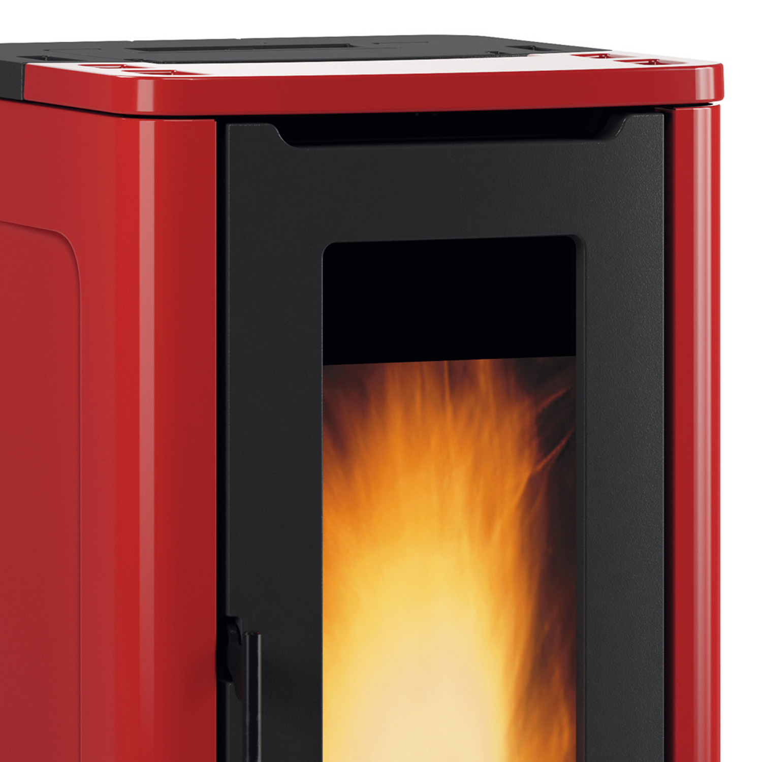 Extraflame Teorema poêle à granulés Bordeaux