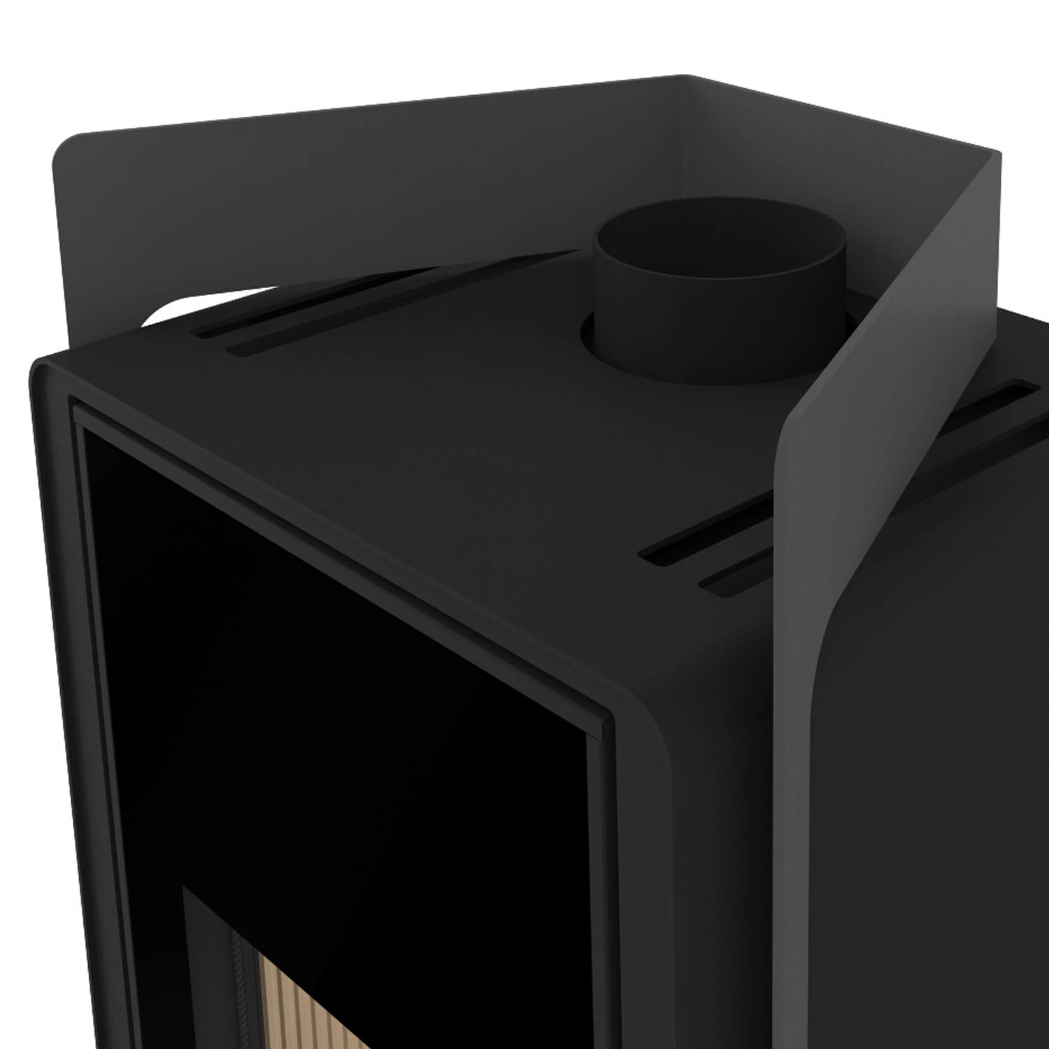 Poêle à bois HS Flamingo Deluxe Pulau Gris