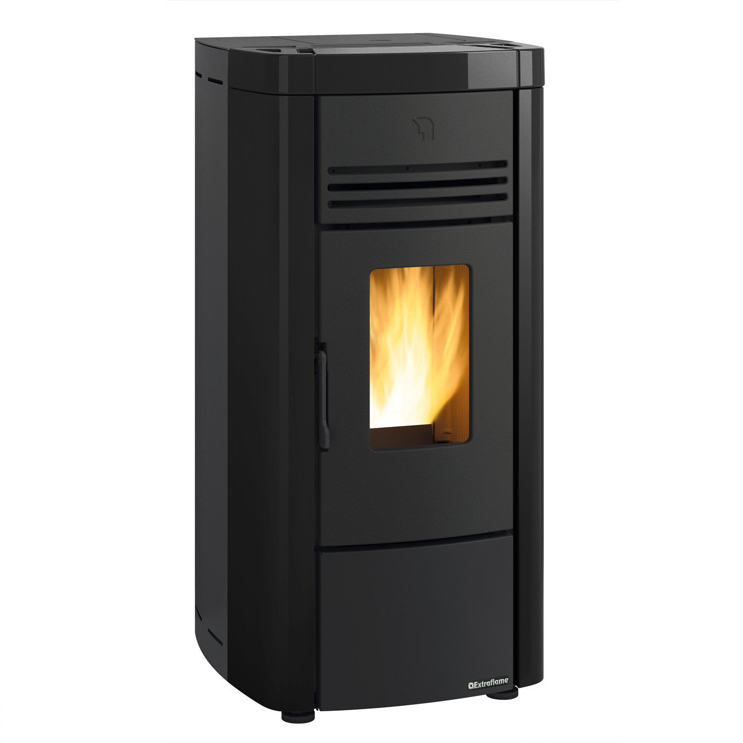 Extraflame Evolution Line Angela EVO poêle à granulés acier noir