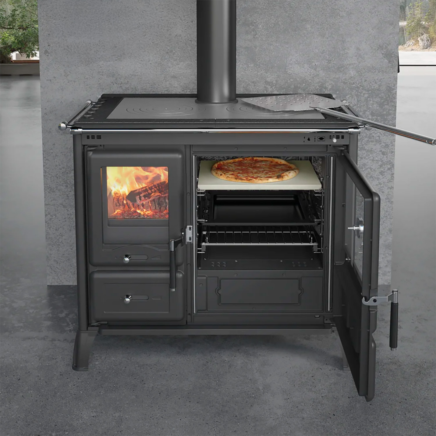 La Nordica Prestige Line GARDENIA XXL STEEL - NEAN poêle à bois