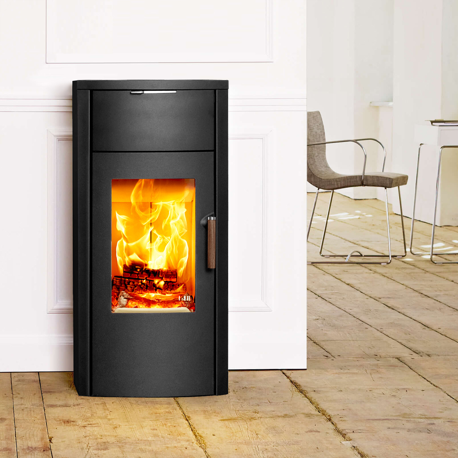 Austroflamm Jini Xtra 2.0 Poêle à bois Acier Gris Fonte Austroflamm Jini Xtra 2.0 Poêle à bois Acier Gris Fonte