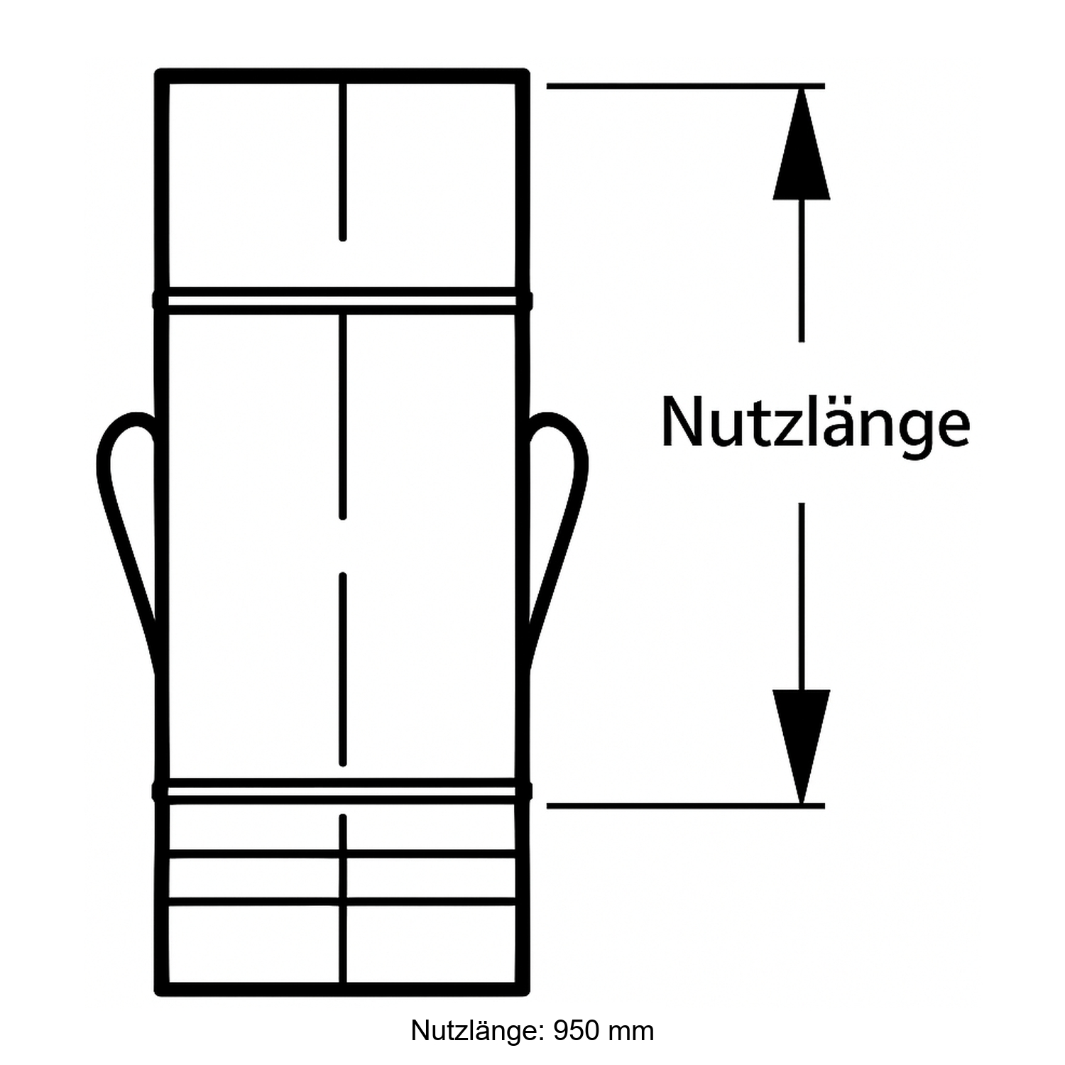 Schiedel PRIMA PLUS élément de purge 1000mm Ø130 mm simple paroi mat