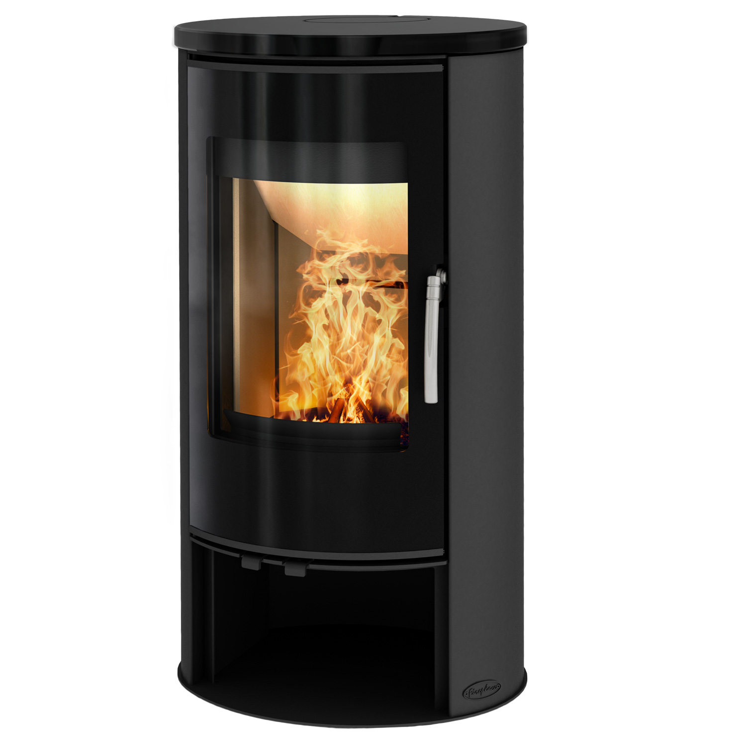 Cheminée Elite Kobe Poêle à bois Céramique Noire