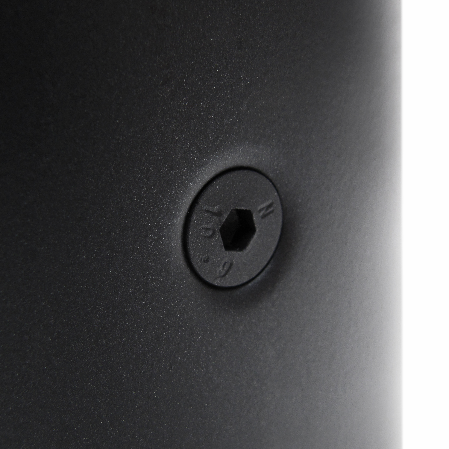 Coude de conduit de fumée / Tuyau de poêle 150 mm - 90° en deux parties avec ouverture de nettoyage noir