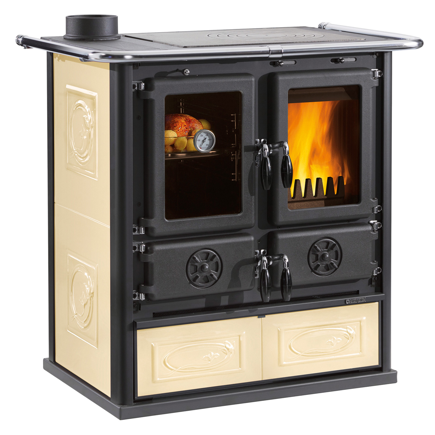 La Nordica Rosetta SX.16 cuisinière à bois Liberty Panna