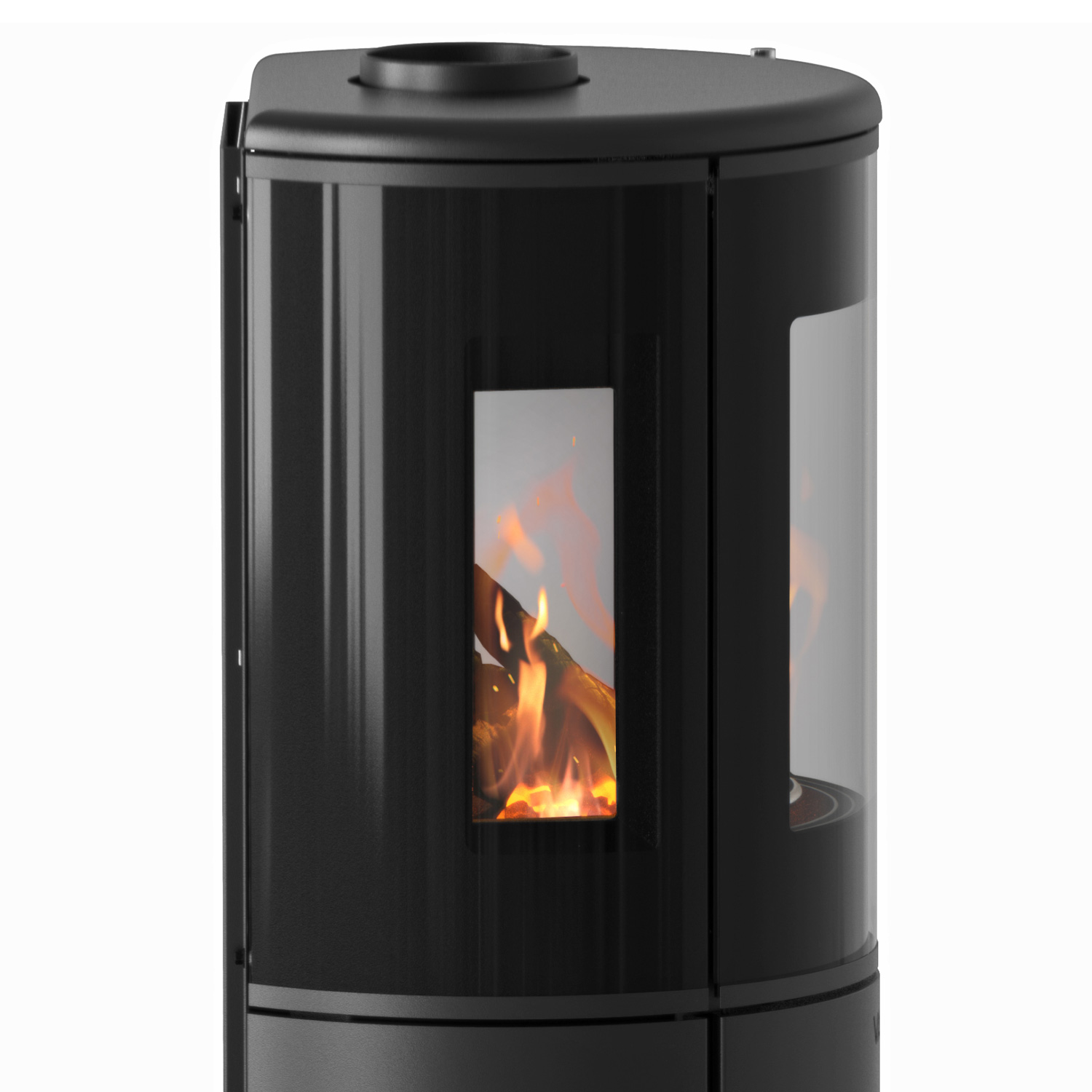 Poêle à bois VARDE NORDIC 9 AIR en acier noir