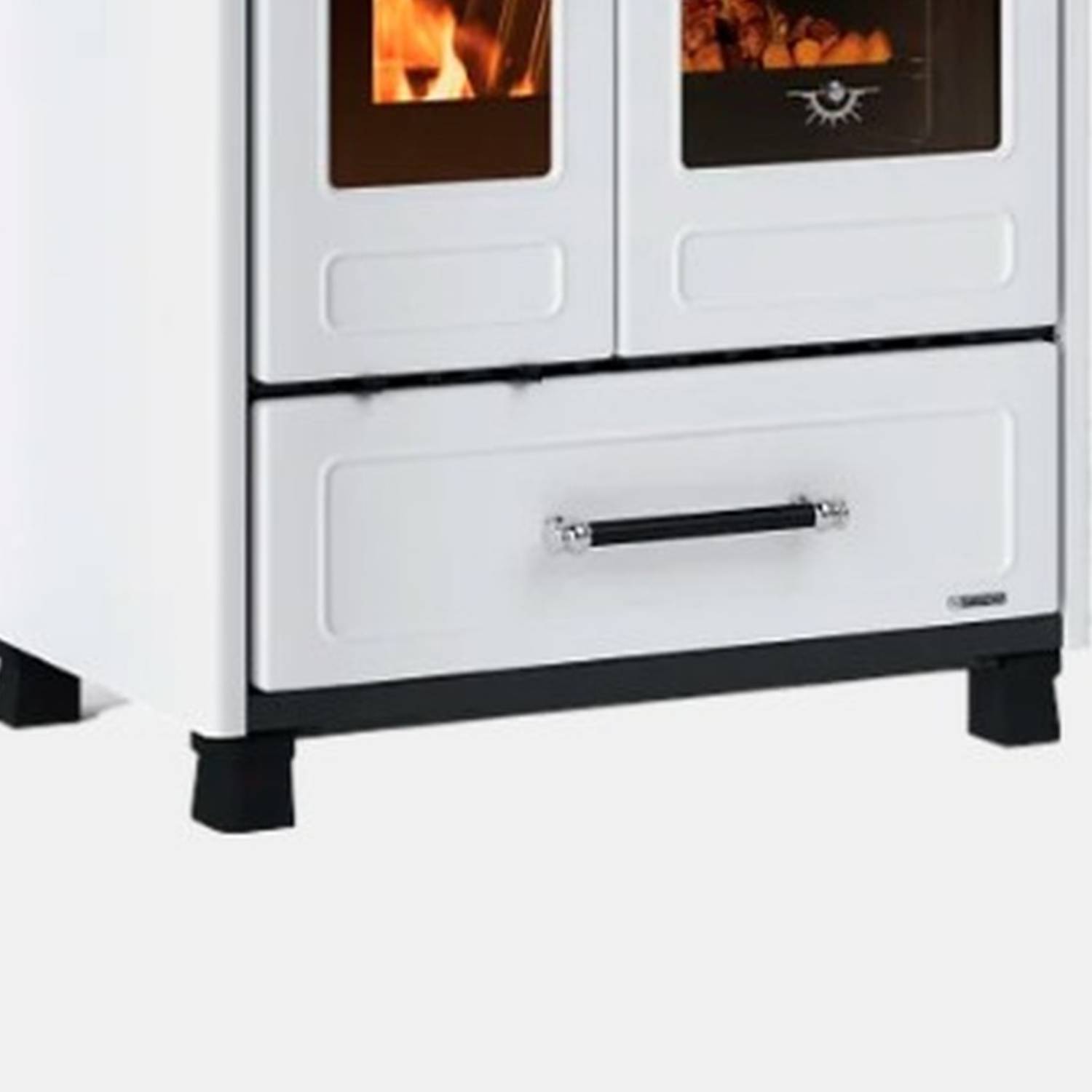 La Nordica FAMILY.16 4,5 - Blanc cuisinière à bois