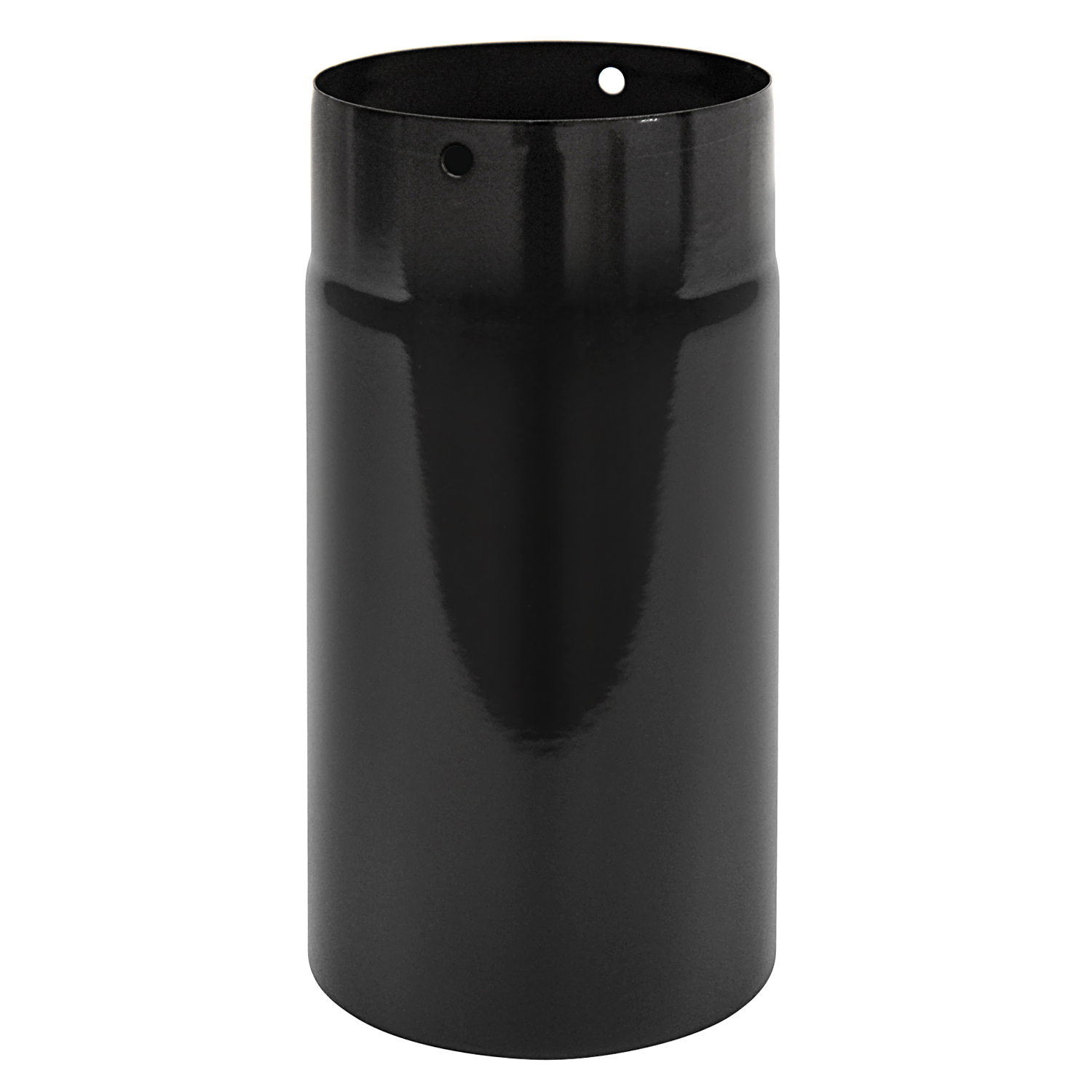 Tuyau de fumée / Tuyau de poêle émaillé 130mm - 250mm Noir