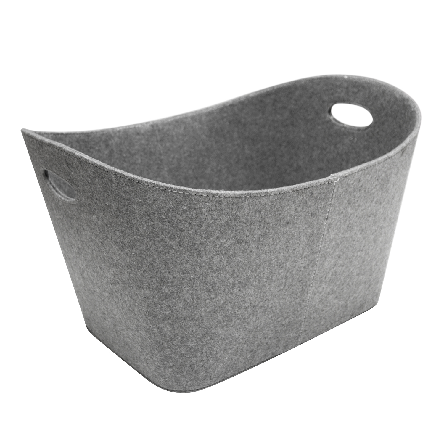 Raik Panier en Feutre Gris, XL