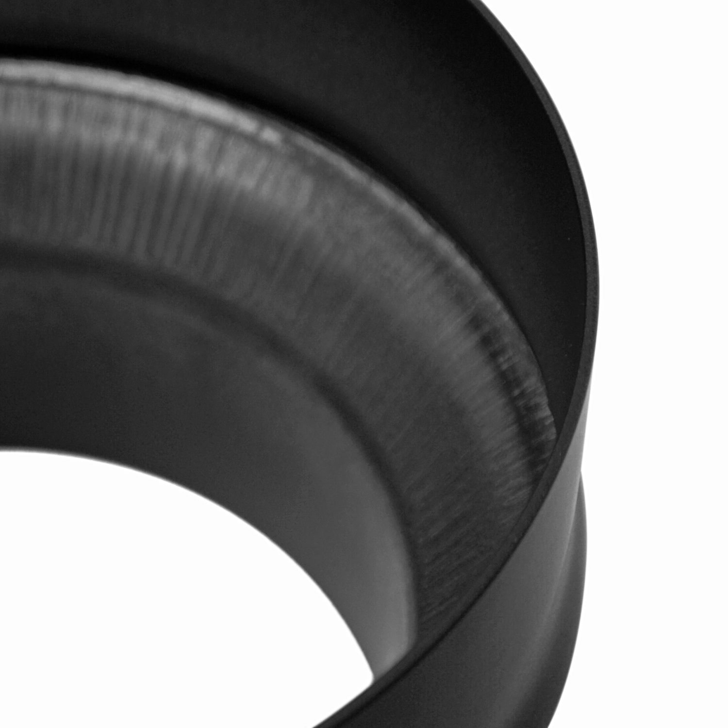 Raik Basic extension 150mm – 200mm noir pour tuyau de fumée / conduit de fumée