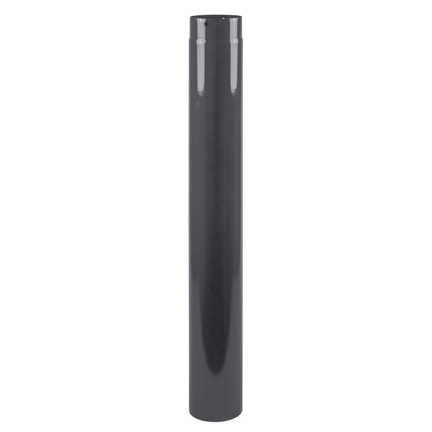 Tuyau de fumée / Tuyau de poêle émaillé 150 mm - 1000 mm gris
