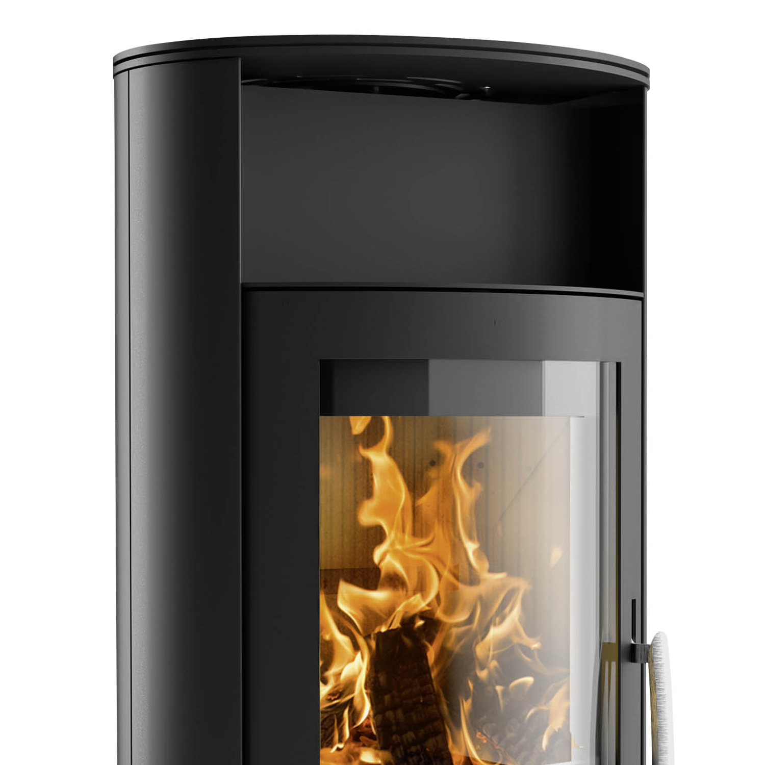 Oranier Polar 7 2.0 Poêle à bois Acier Noir