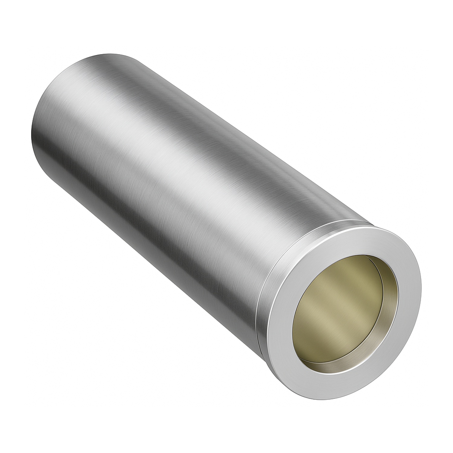 Schiedel traversée de paroi et de plafond ronde pour ICS Ø200 mm L=1000 mm brillant