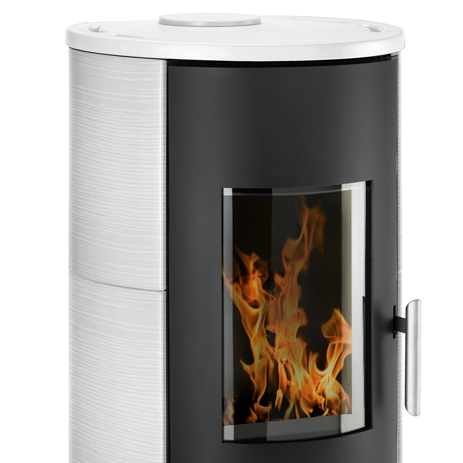 Wamsler Vitus Poêle à bois Céramique Blanche Wamsler Vitus Poêle à bois Céramique Blanche