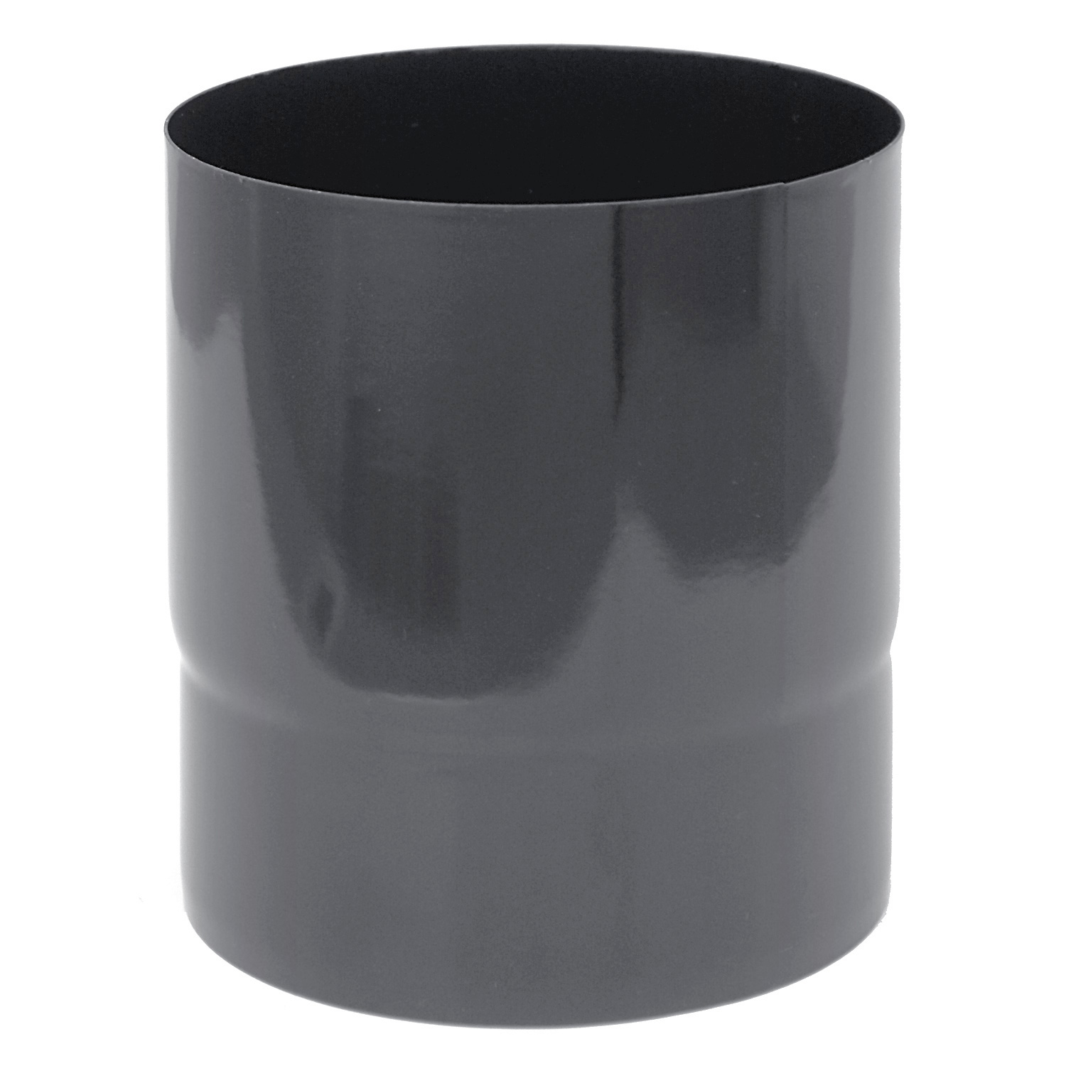 Raik conduit de fumée / tuyau de poêle émaillé 150mm - 150mm gris Raik conduit de fumée / tuyau de poêle émaillé 150mm - 150mm gris