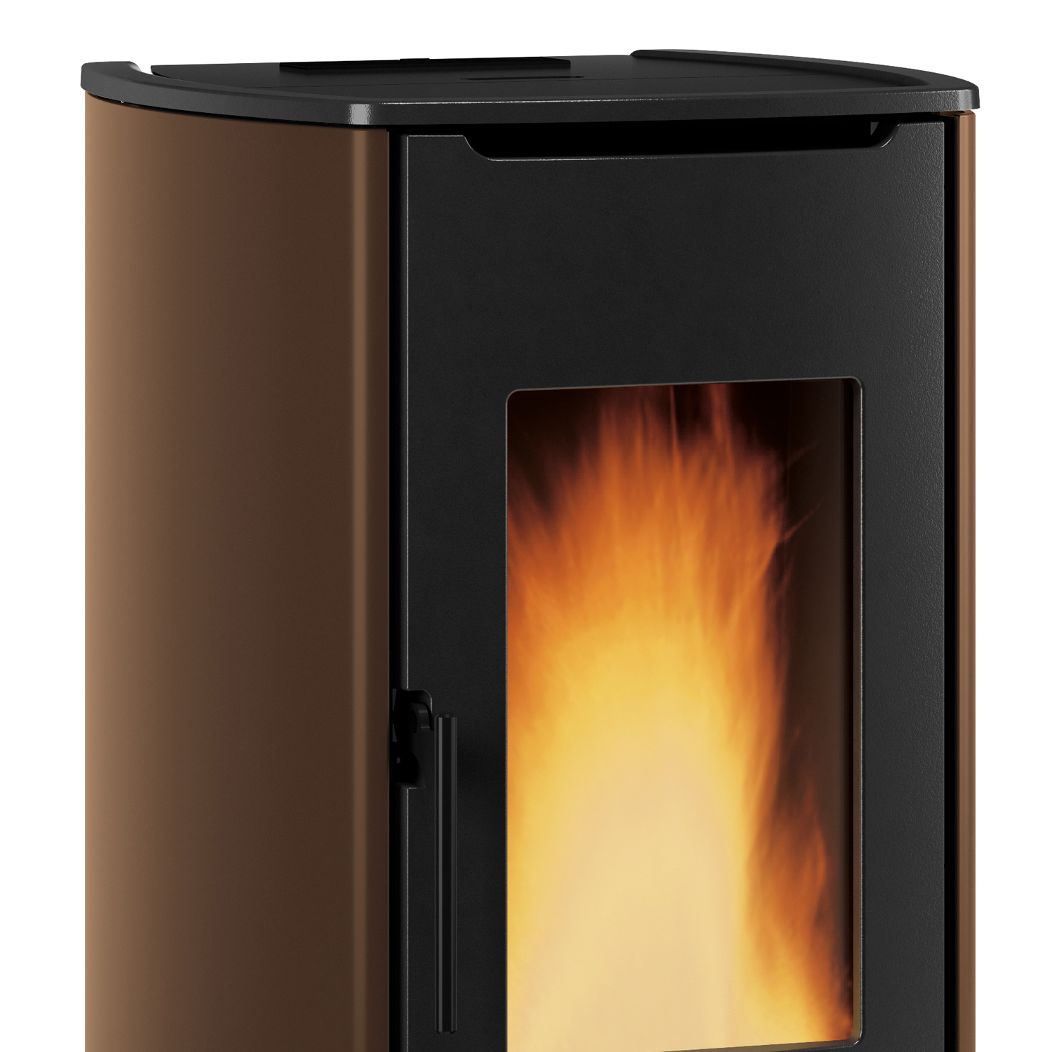 Extraflame Marina Idro H11 poêle à granulés bouilleur acier bronze