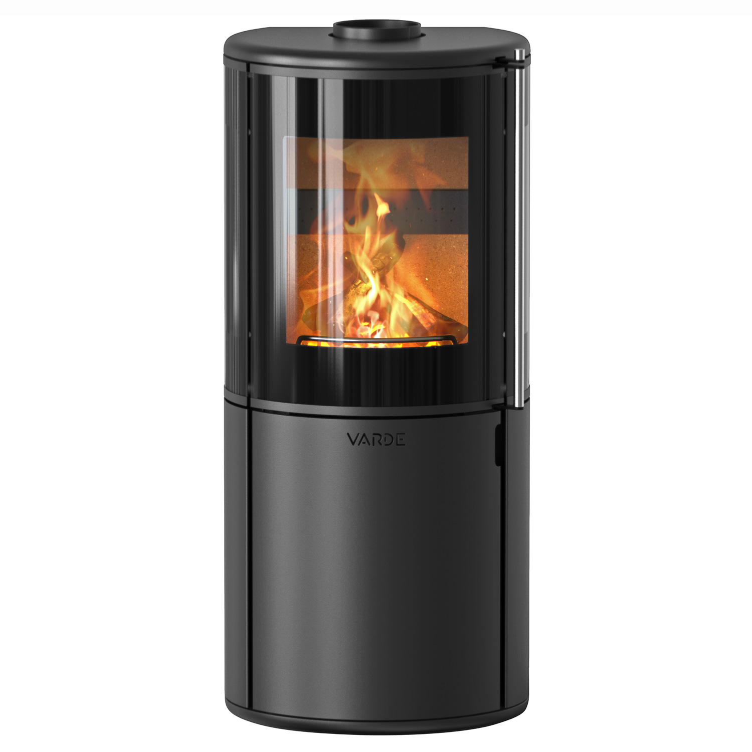 Poêle à bois VARDE NORDIC 9 AIR en acier noir