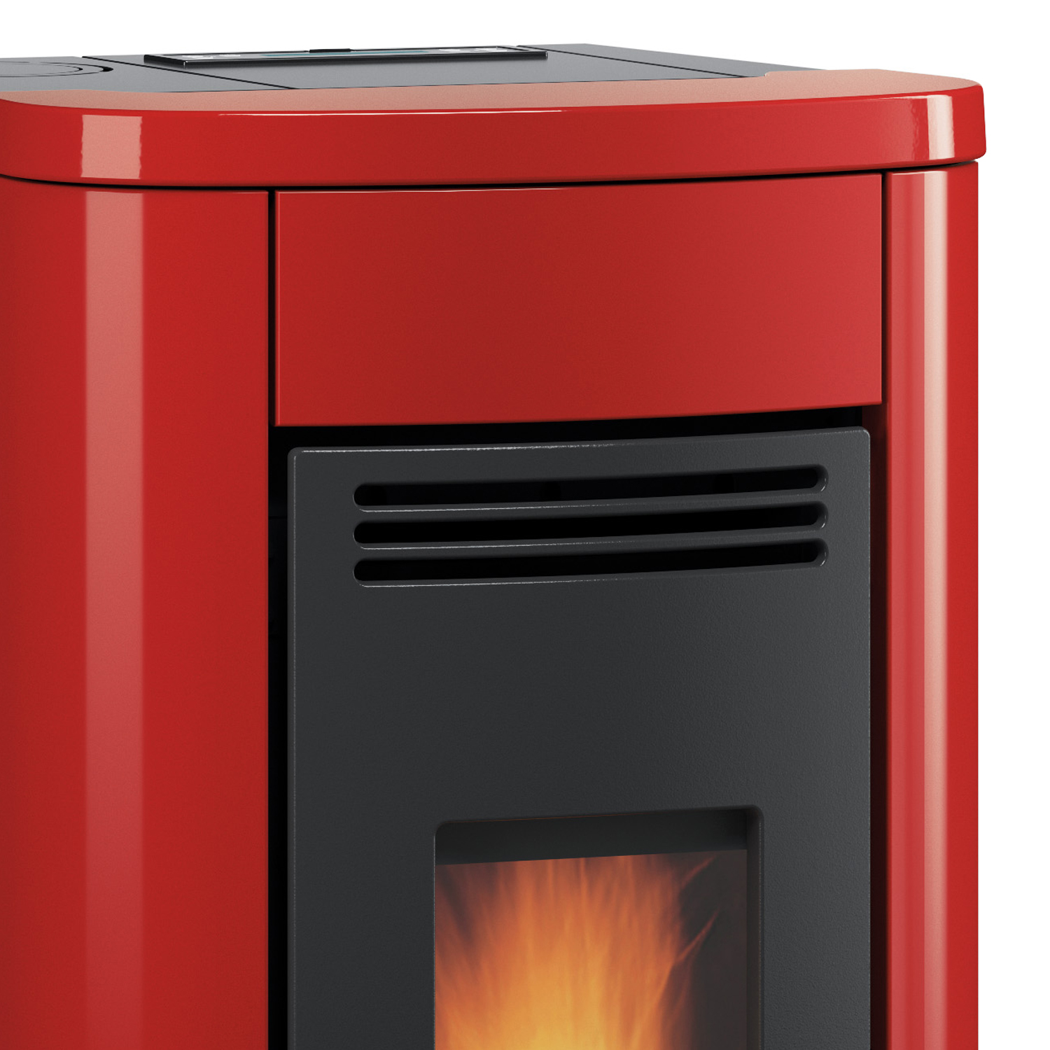 Extraflame Klaudia Plus Poêle à granulés Acier Bordeaux