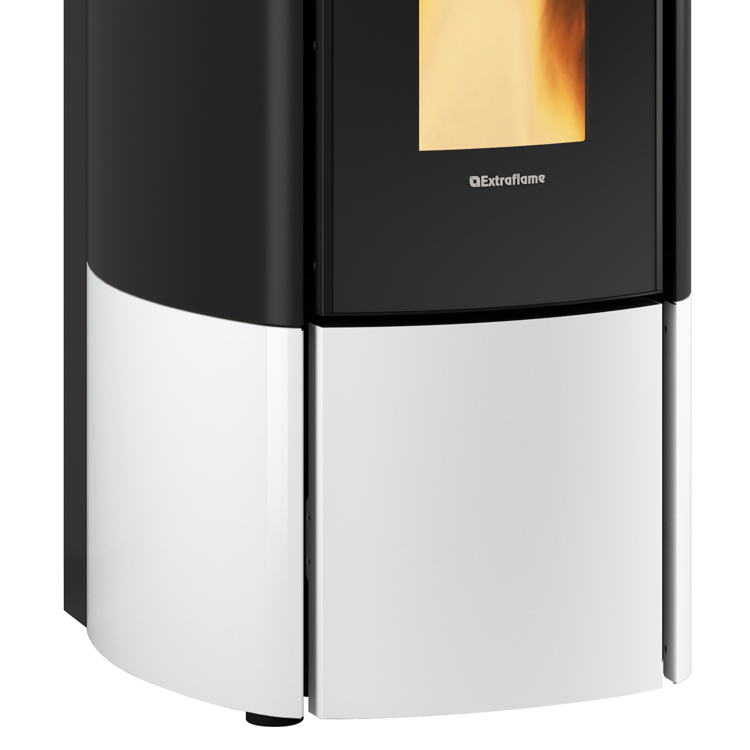 Extraflame Evolution Line Katia 11 poêle à granulés acier blanc