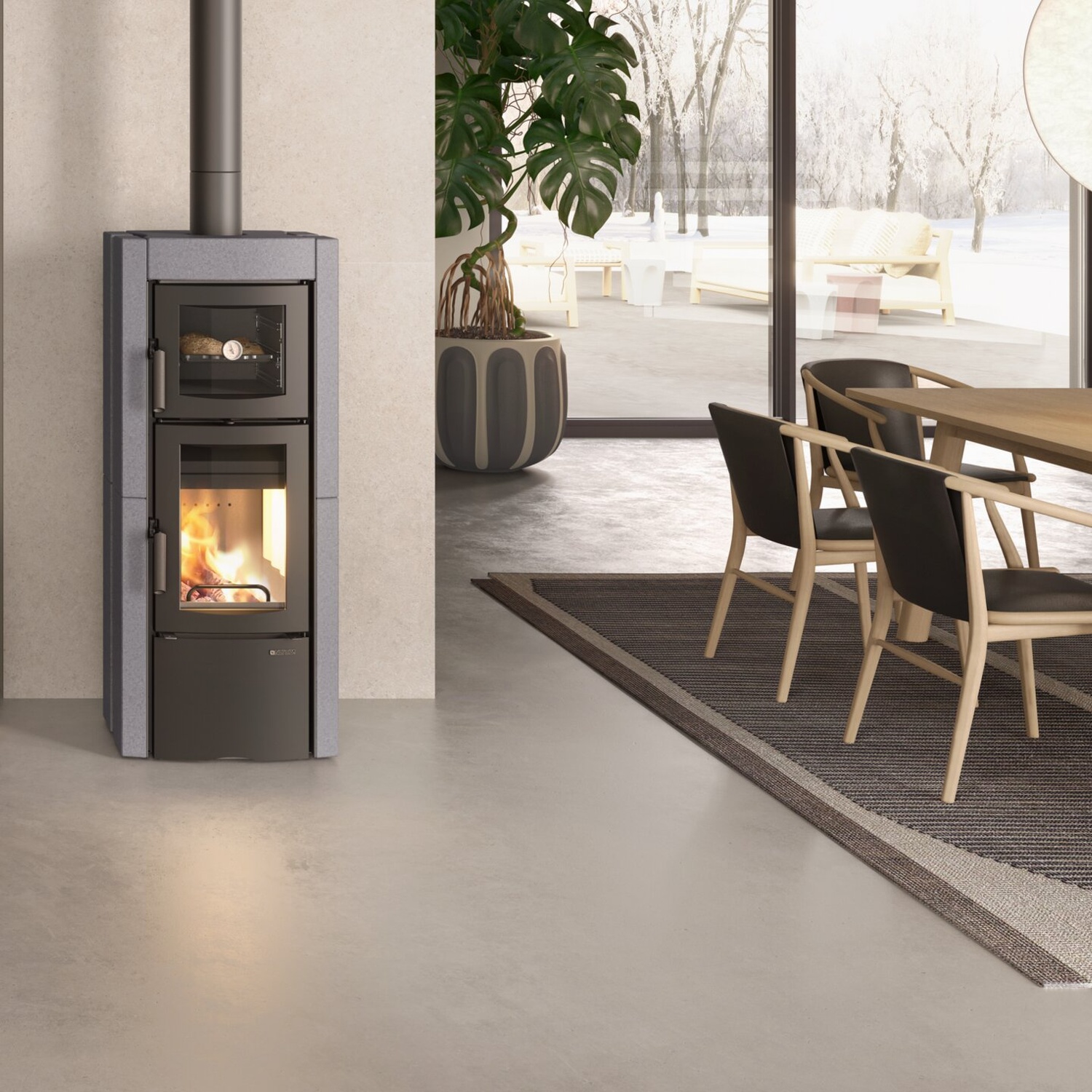 La Nordica ESTER FORNO 5.0 - Poêle à bois Vulcan