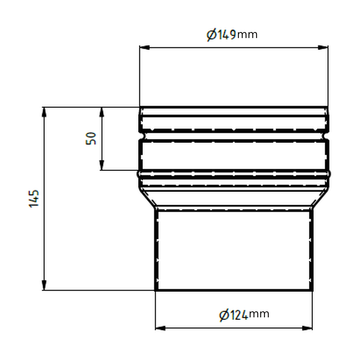 Raik extension LS diamètre 120