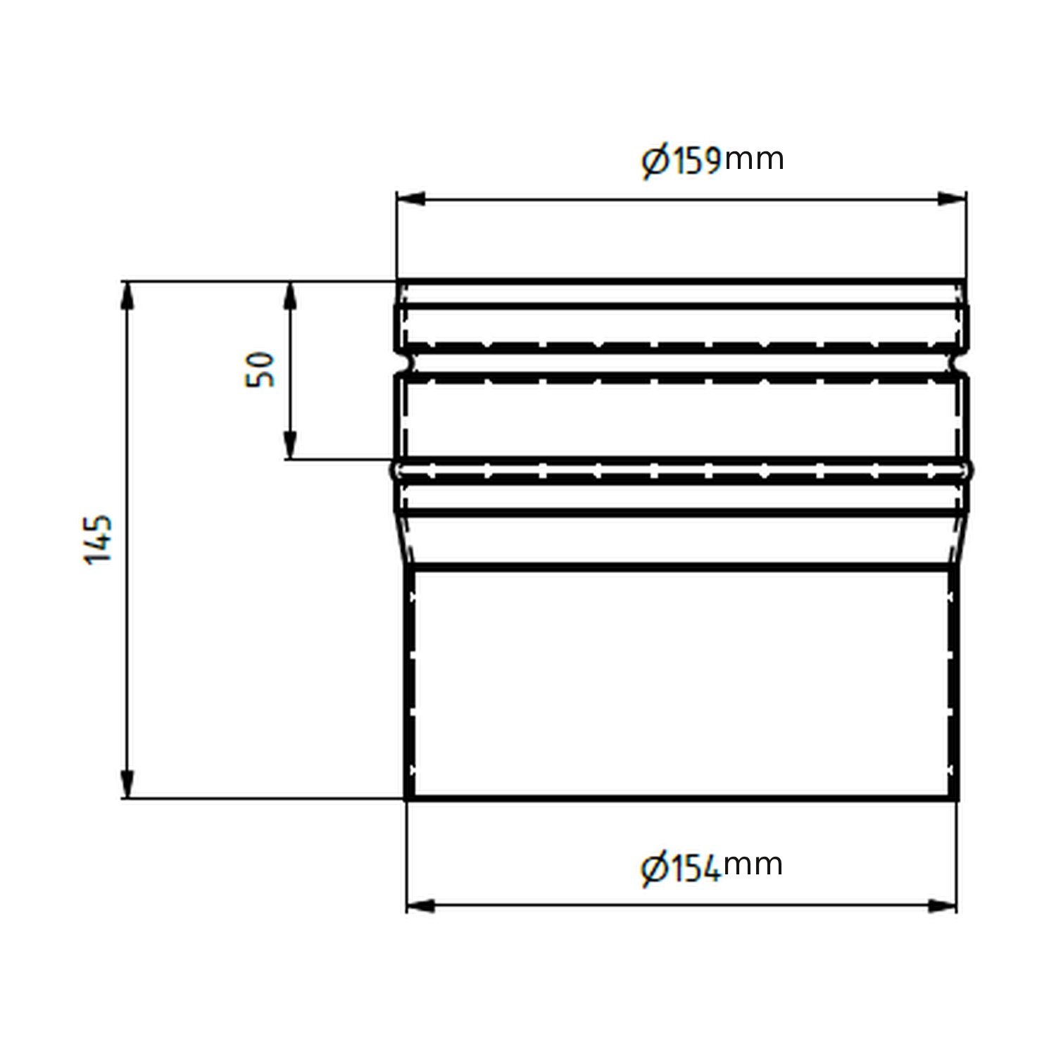 Raik extension LS diamètre 150