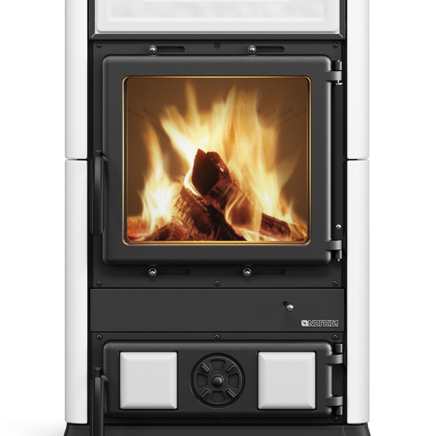 La Nordica Prestige Line Nova Forno Poêle à bois Blanc mat