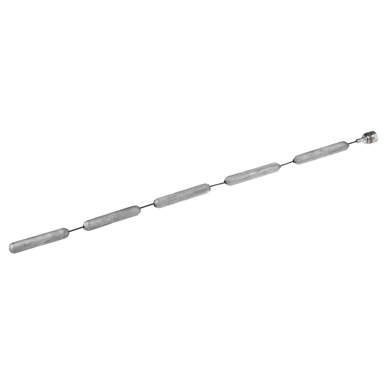 Anode à chaîne 800 mm, 3/4 pouce pour réservoirs d'eau sanitaire et réservoirs combinés. Anode à chaîne 800 mm, 3/4 pouce pour réservoirs d'eau sanitaire et réservoirs combinés.