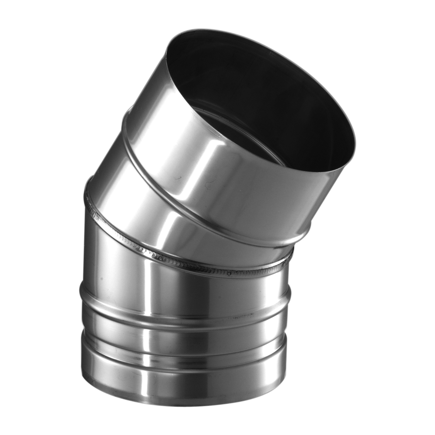 Schiedel PRIMA PLUS coude 30° Ø180 mm simple paroi mat