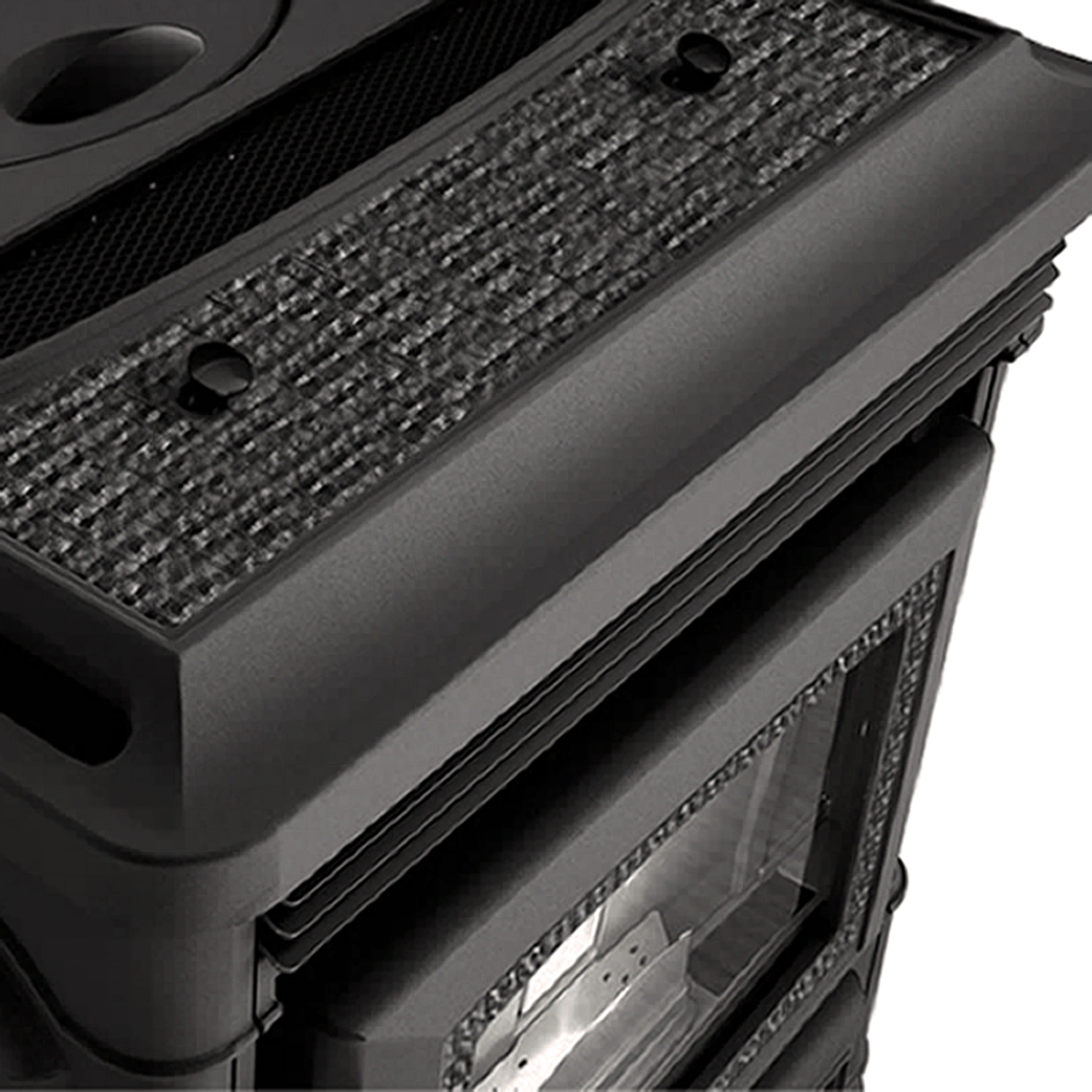 Extraflame Teodora Evo Poêle à granulés Fonte Noir