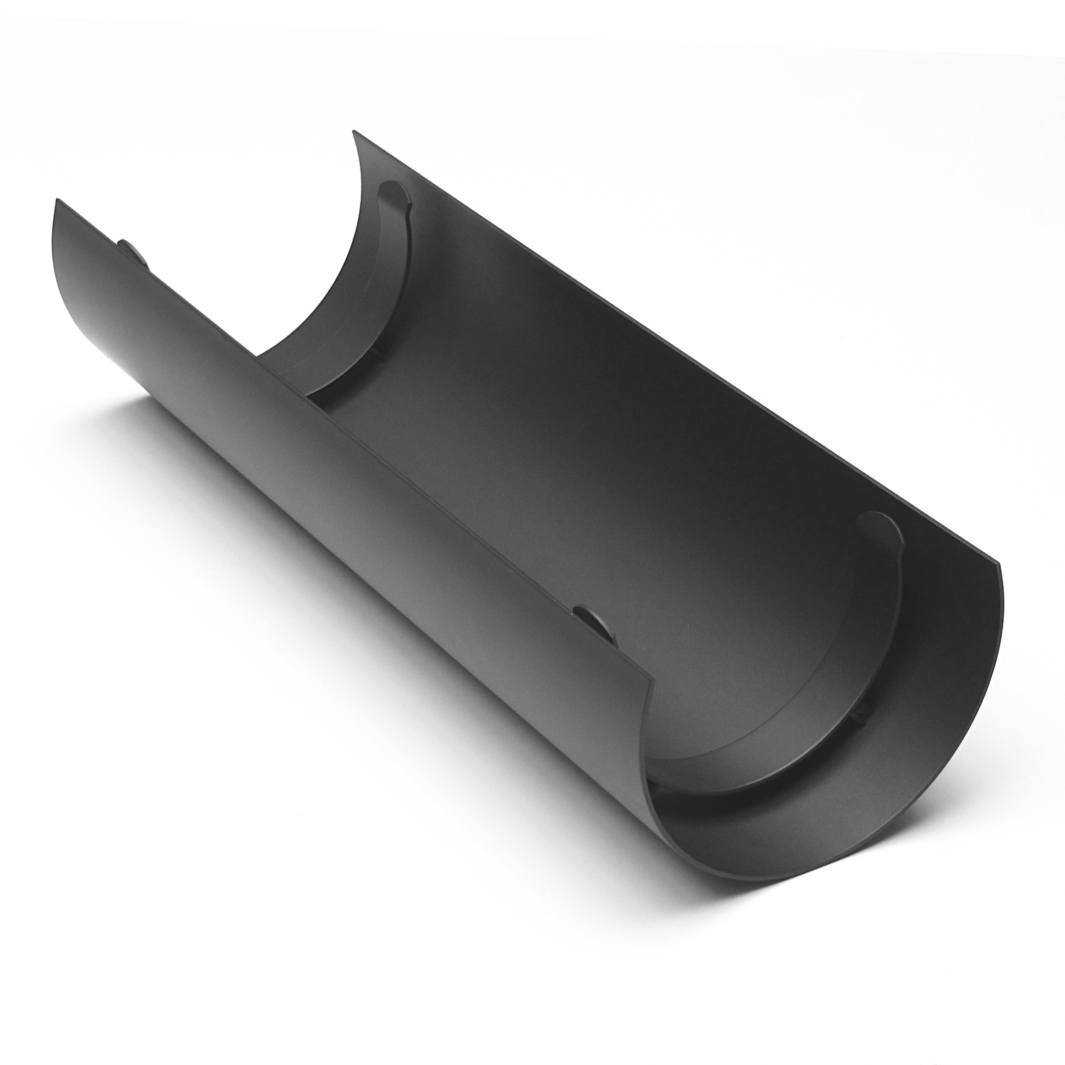 Raik Basic écran thermique 160mm gris fonte tuyau de fumée L : 460mm pour tuyau de fumée / conduit de fumée
