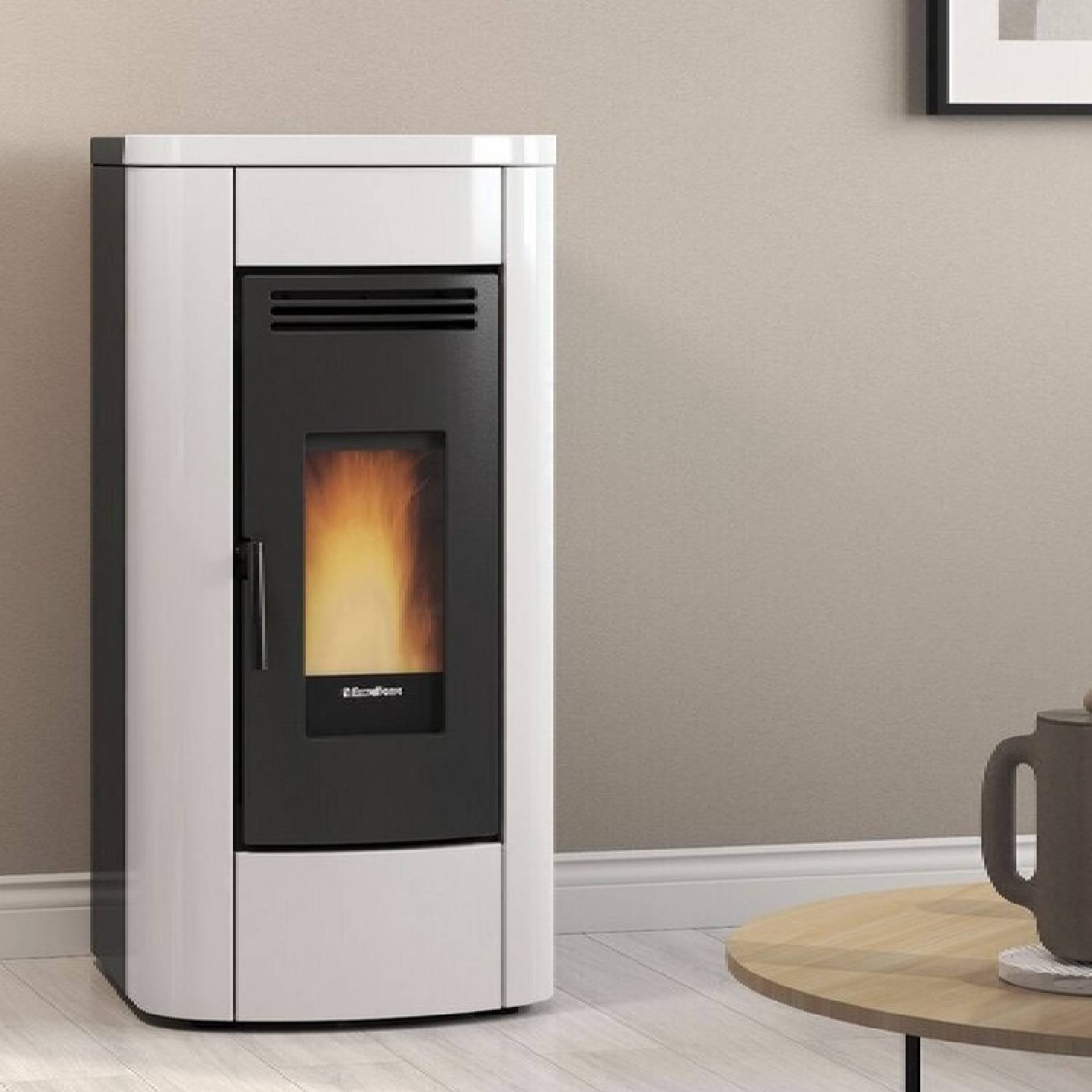 Extraflame KLAUDIA PLUS 5.0 EVO - Blanc poêle à granulés