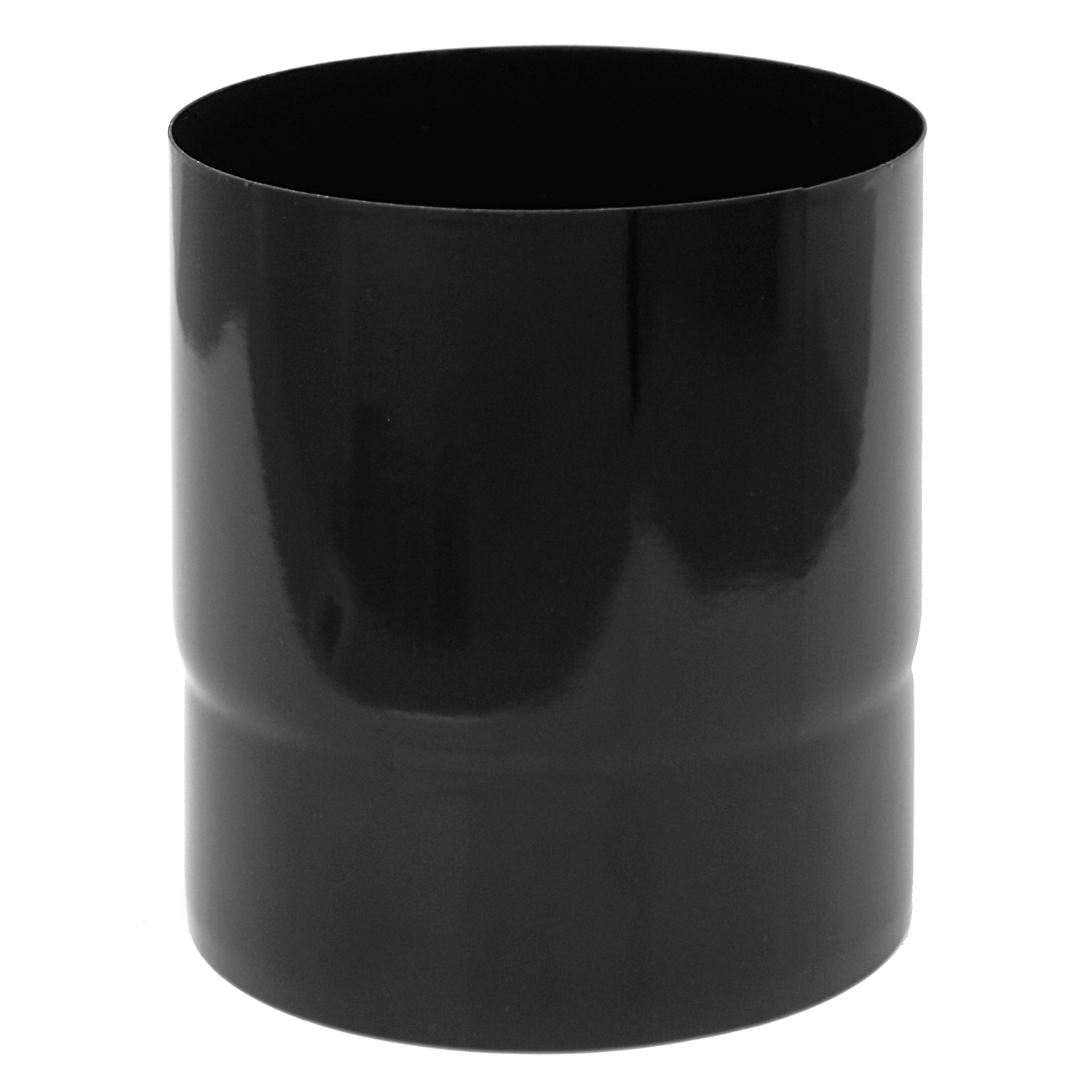 Raik Tuyau de Fumée / Tuyau de Poêle Émaillé 150mm - 150mm Noir