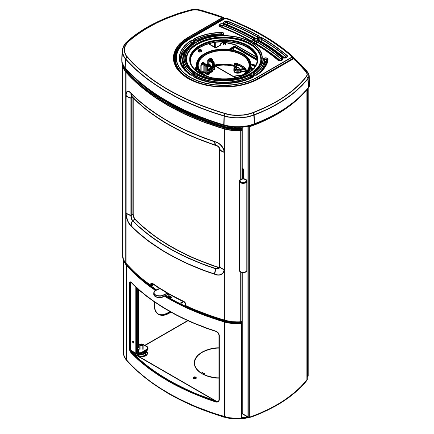 TermaTech TT44S Poêle à bois en stéatite