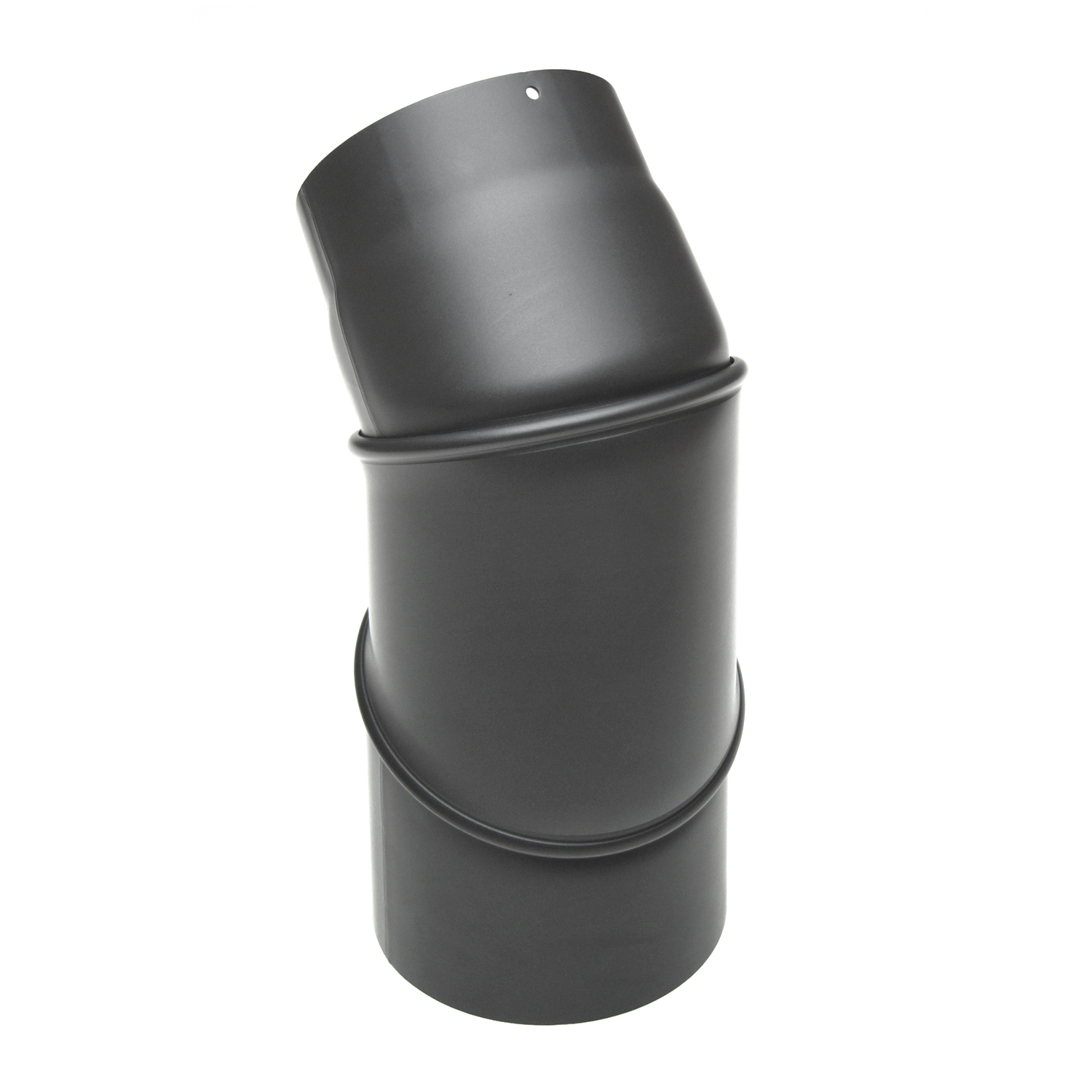 Coude de conduit de fumée Raik / Tuyau de poêle 120 mm - 0°-90° gris fonte