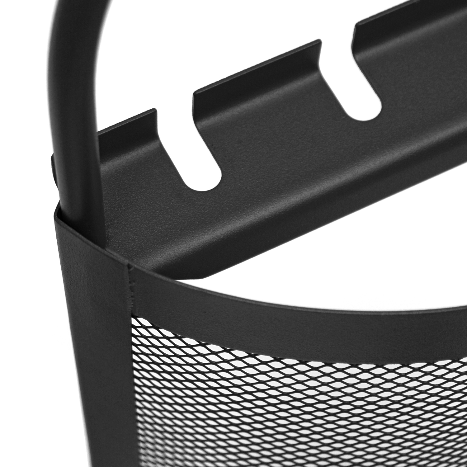 Ensemble d'accessoires de cheminée Albert, 4 pièces, noir, poignées en acier inoxydable, 66 cm
