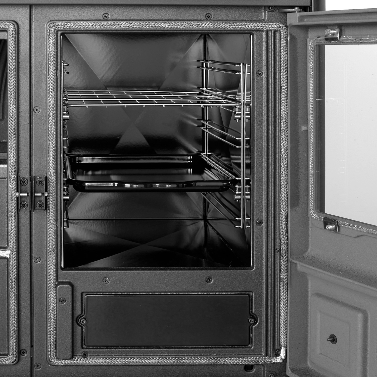 La Nordica Rosa L 5.0 Cuisinière Noir-Anthracite