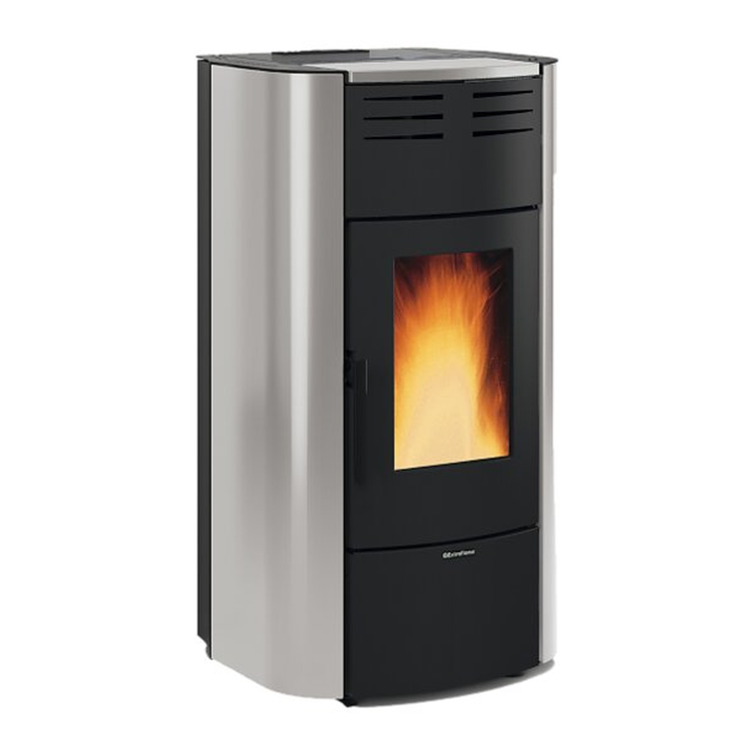 Extraflame RAFFAELLA IDRO H18 5.0.16 - Gris poêle à granulés bouilleur