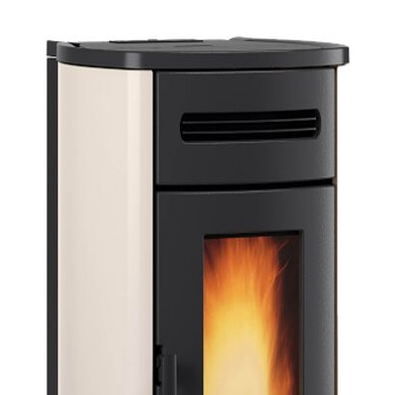 Extraflame GUENDA IDRO 5.0 - Ivoire poêle à granulés bouilleur EVOLUTION LINE