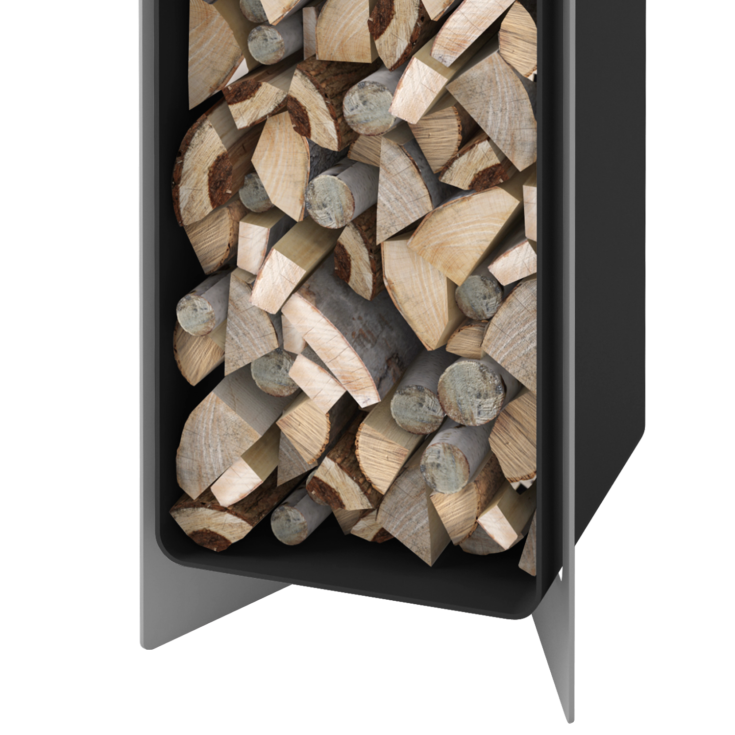 HS Flamingo Deluxe 4 Étagère en bois Gris