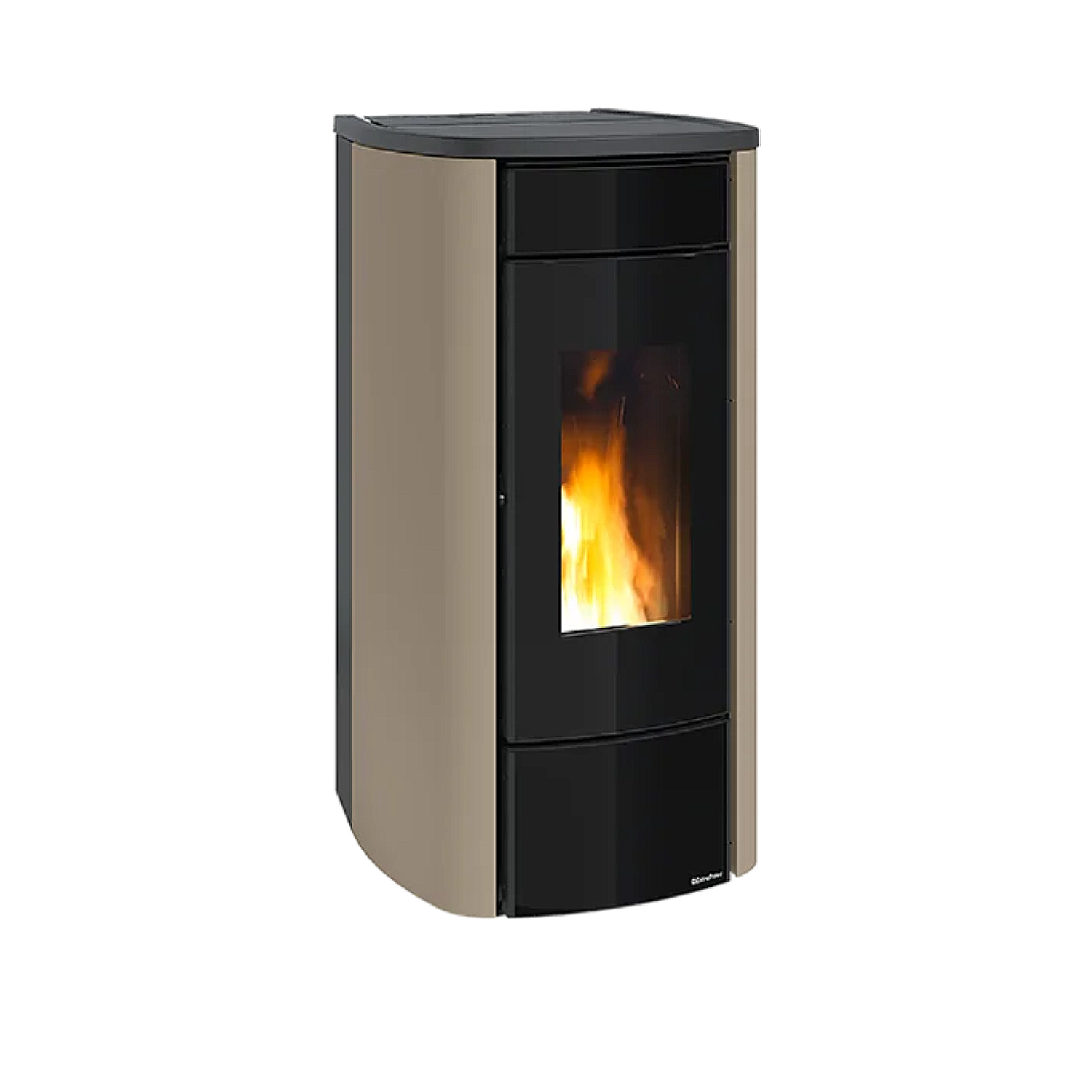 Extraflame Miriana Idro H16 Poêle à pellets taupe mat – hydraulique 18,4 kW