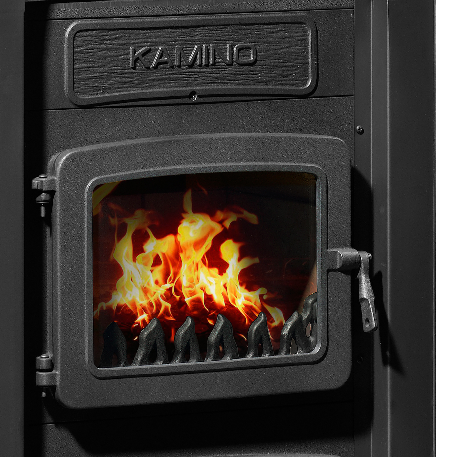 Wamsler Kamino 10960F poêle d’atelier noir sortie de fumée supérieure