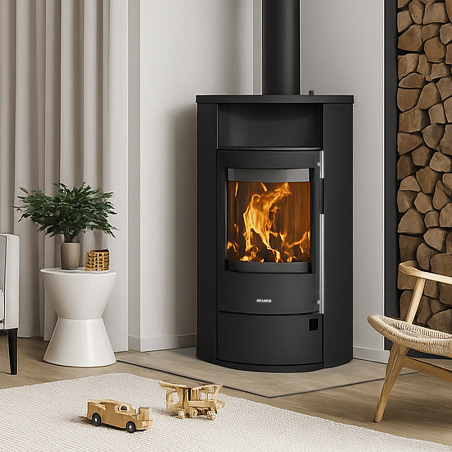 Oranier Polar Neo Eck Kaminofen